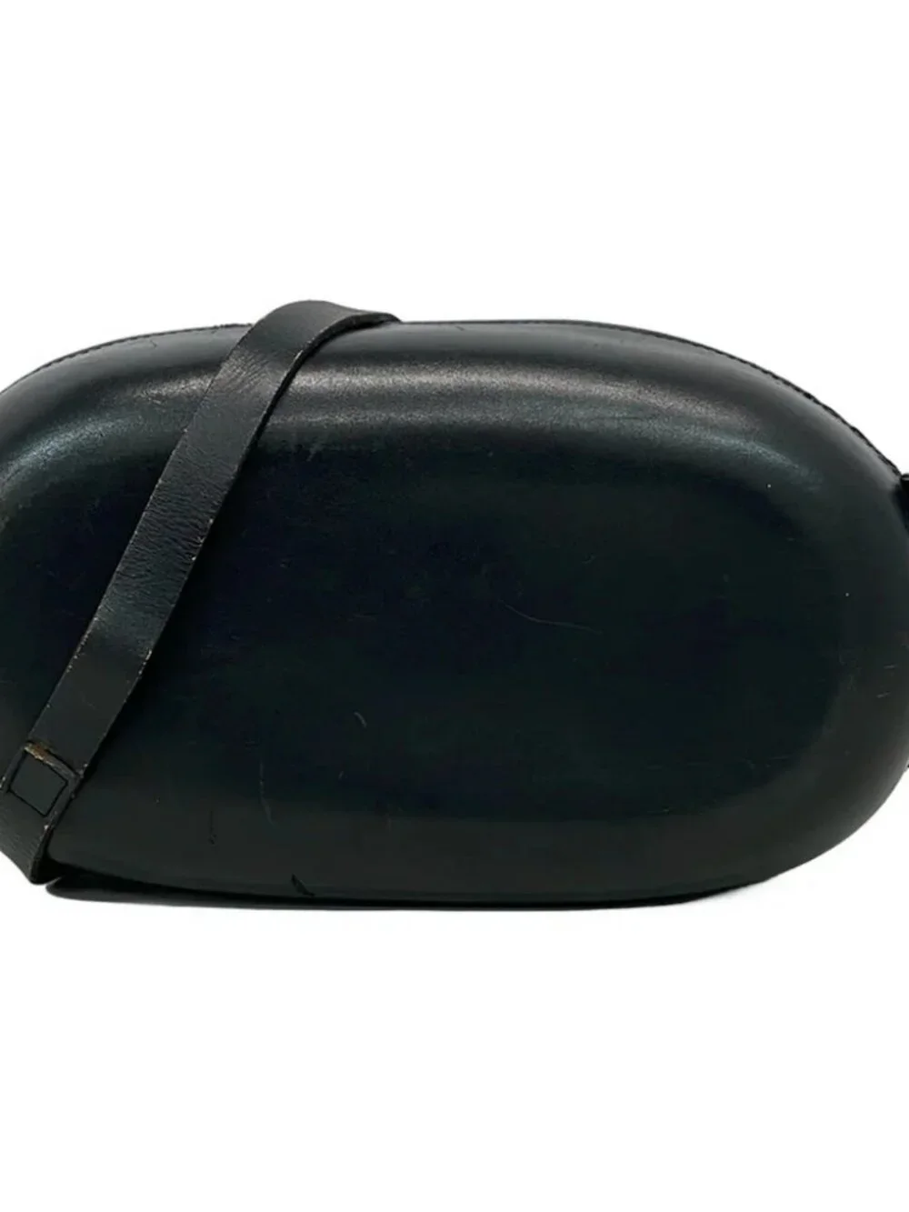 JURGEN LEHL Black Leather Shoulder Bag